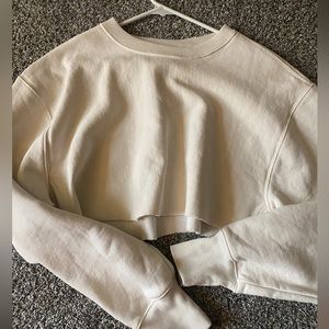 cropped long sleeve
